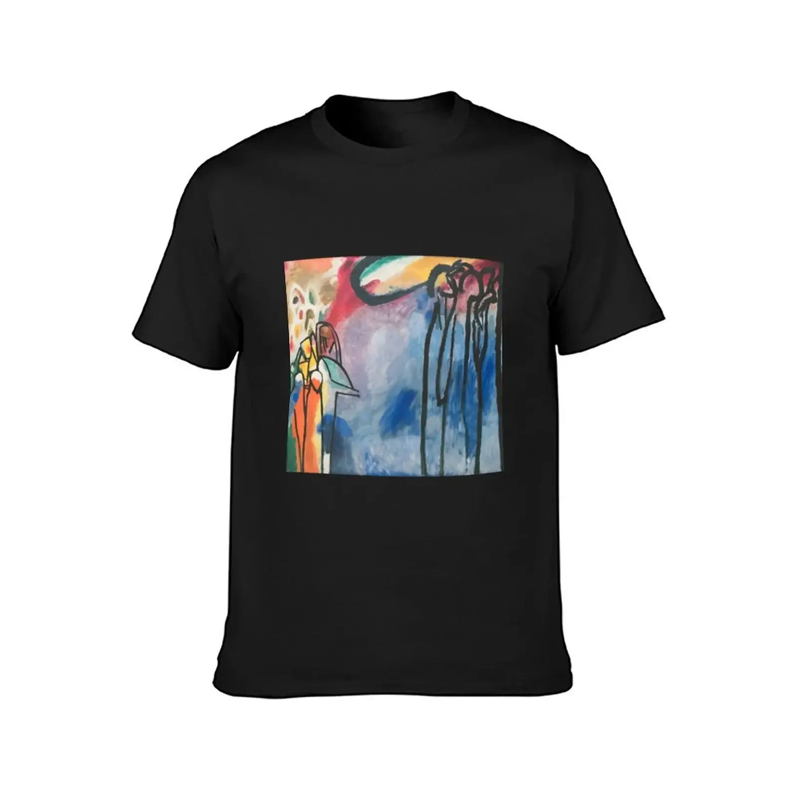 Wassily Kandinsky T-Shirt oversize t-shirts man funny meme t-shirts black t-shirts for men