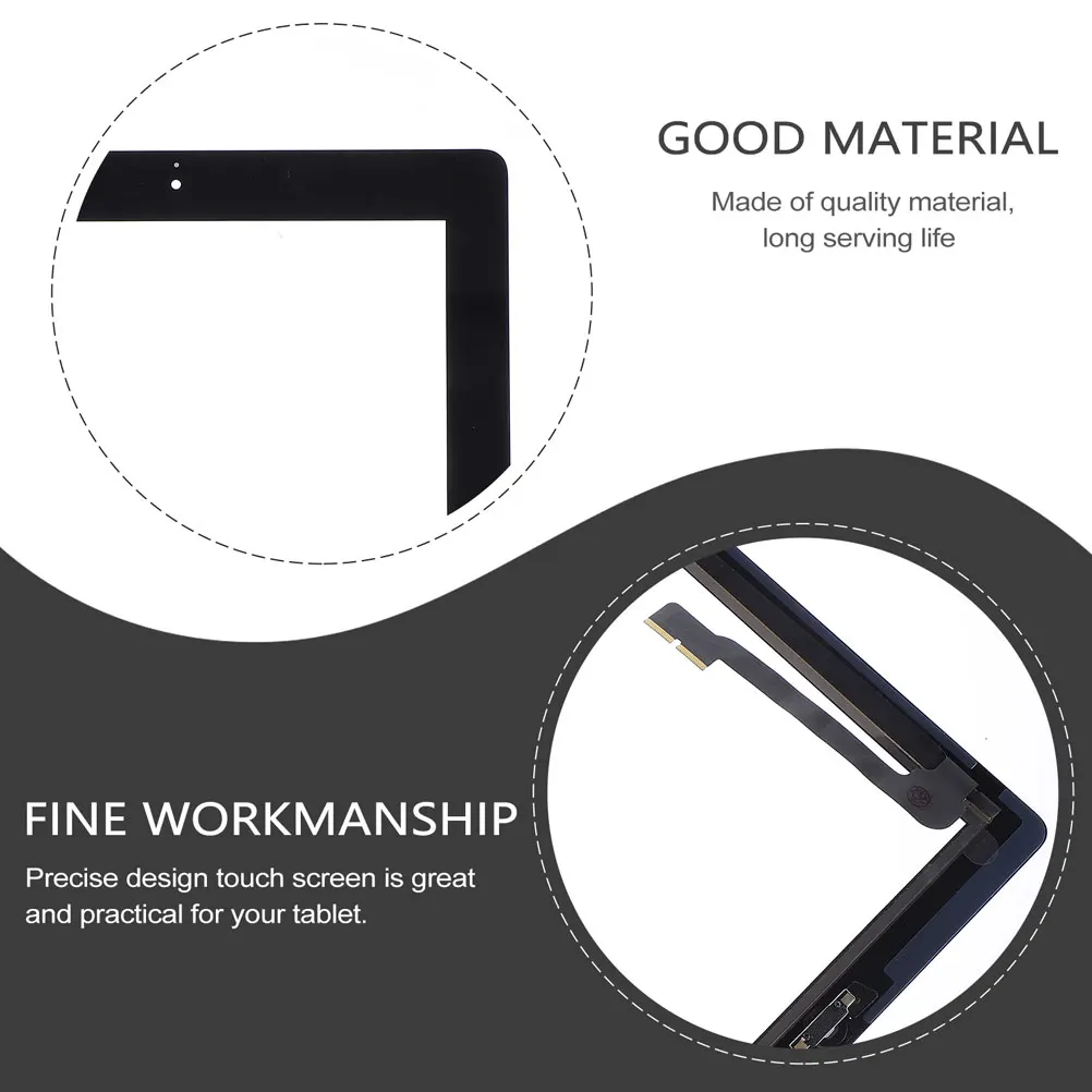 

1Pcs Reliable Touch Screen For Tablet With Key Button Easy To Install Durable Accessory