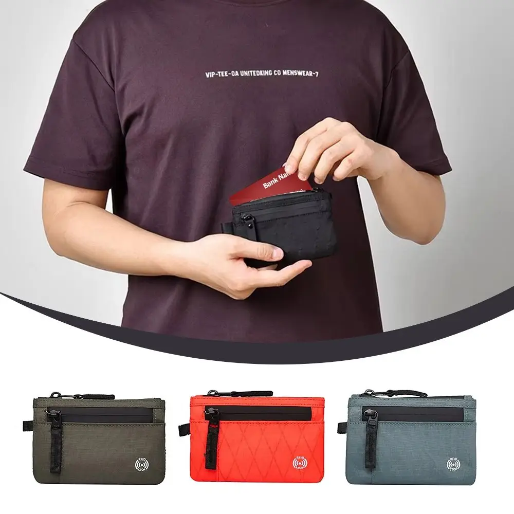 جديد X-Pac مادة RFID المحفظة الذكية رقيقة خفيفة الوزن حامل بطاقة RFID حجب بطاقة الهوية #1