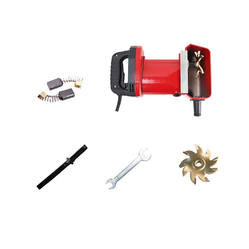 High Power Dust-Free Wall Chaser, Hydropower Grooving Cutter, One-time Molding Cable Trough Machine for Lightweight Brick