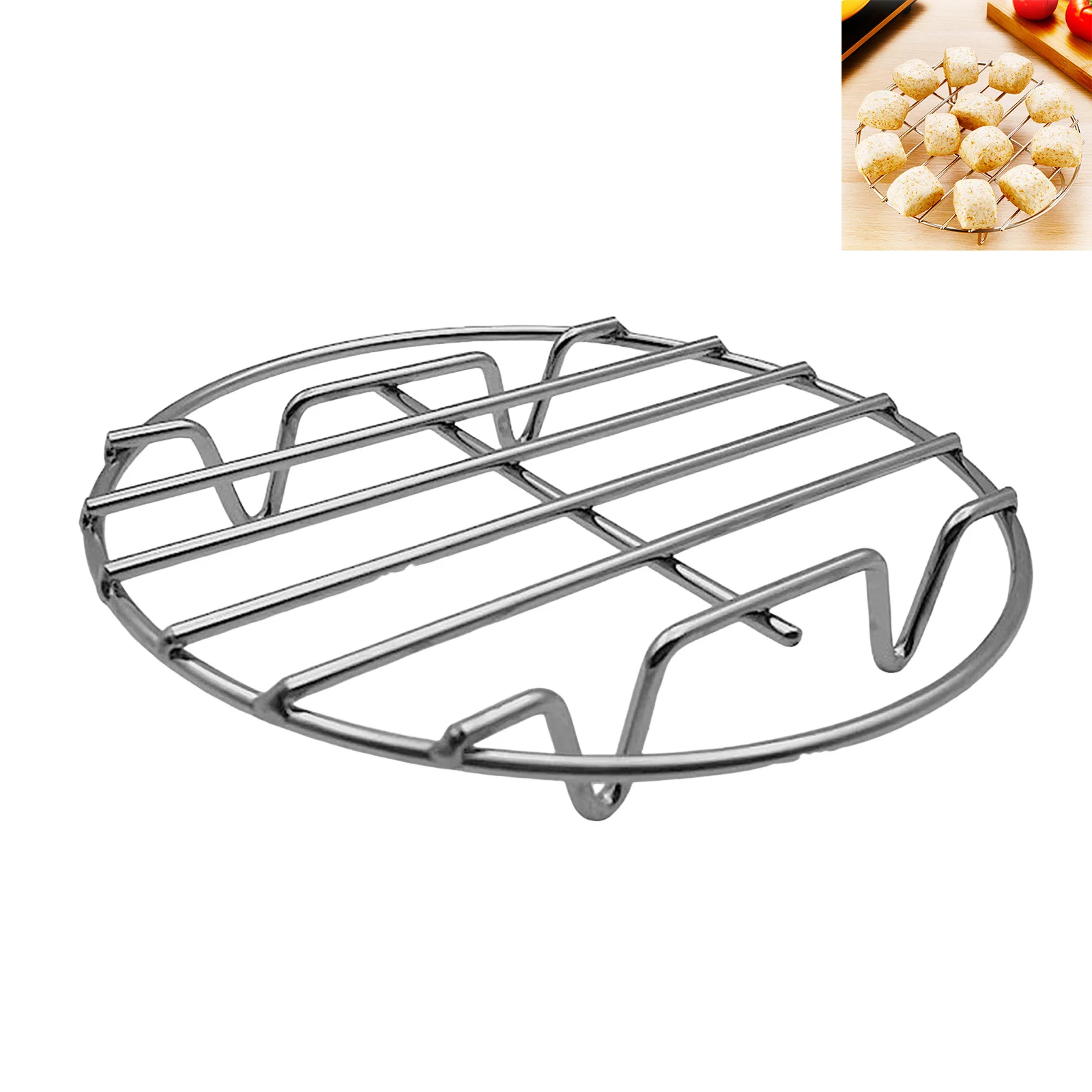 

Stainless Steel Cookware Steamer Rack Cooking Baking Pot Stand Airfryer Grill Food Accessories Kitchen Steaming Racks Grid