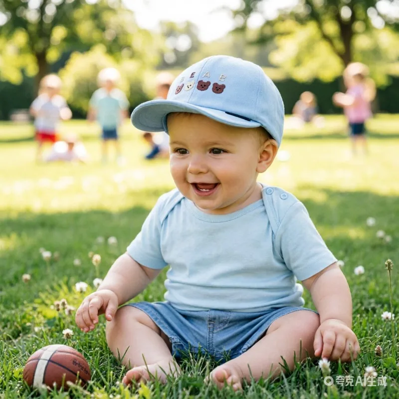 

1 Piece Funny Cute Cartoon Bear Embroidery Soft Brim Baseball Cap Baby Toddler Sun Hat Lightweight Casual Duckbill Cap for Baby