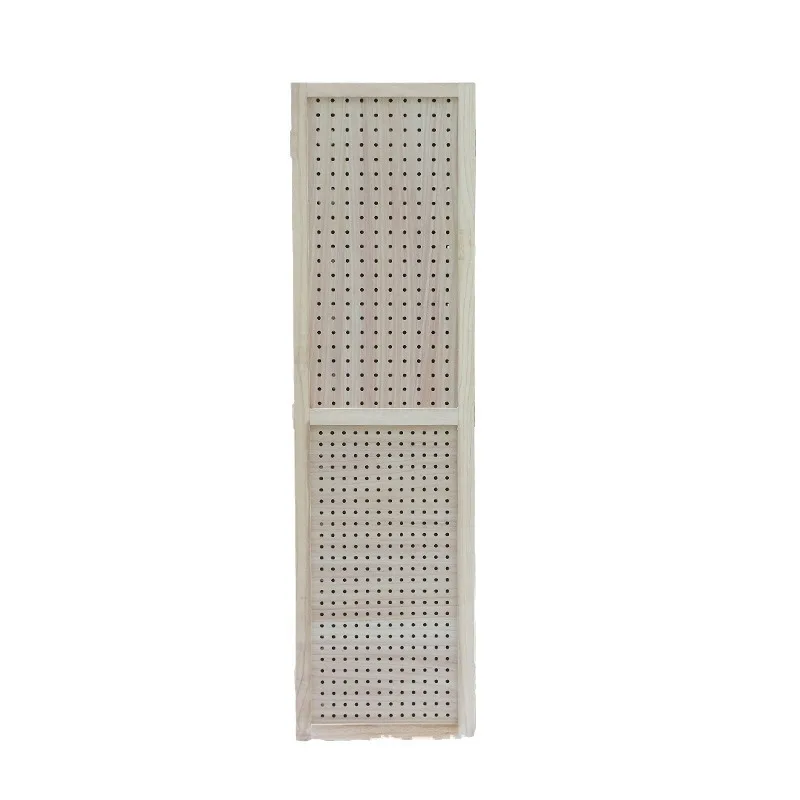 Spot Chinese screen folding partition simple modern living room entrance wall mobile folding screen hotel solid wood bamboo scre
