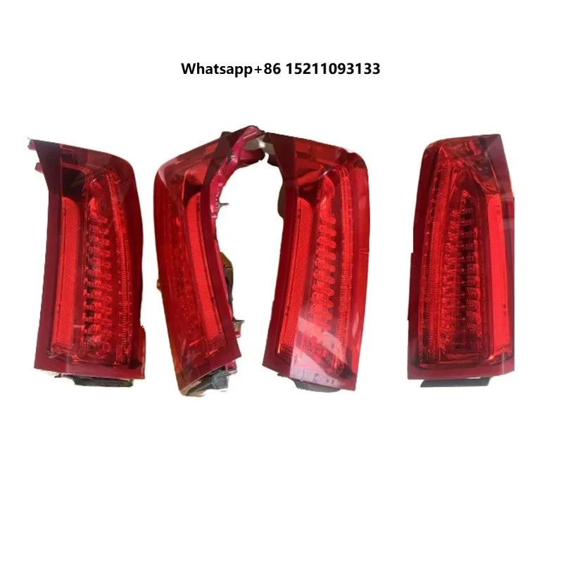 New High Quality LED Rear Taillights Blue Brake Turn Signals Red Lens 6V 100W  10000K