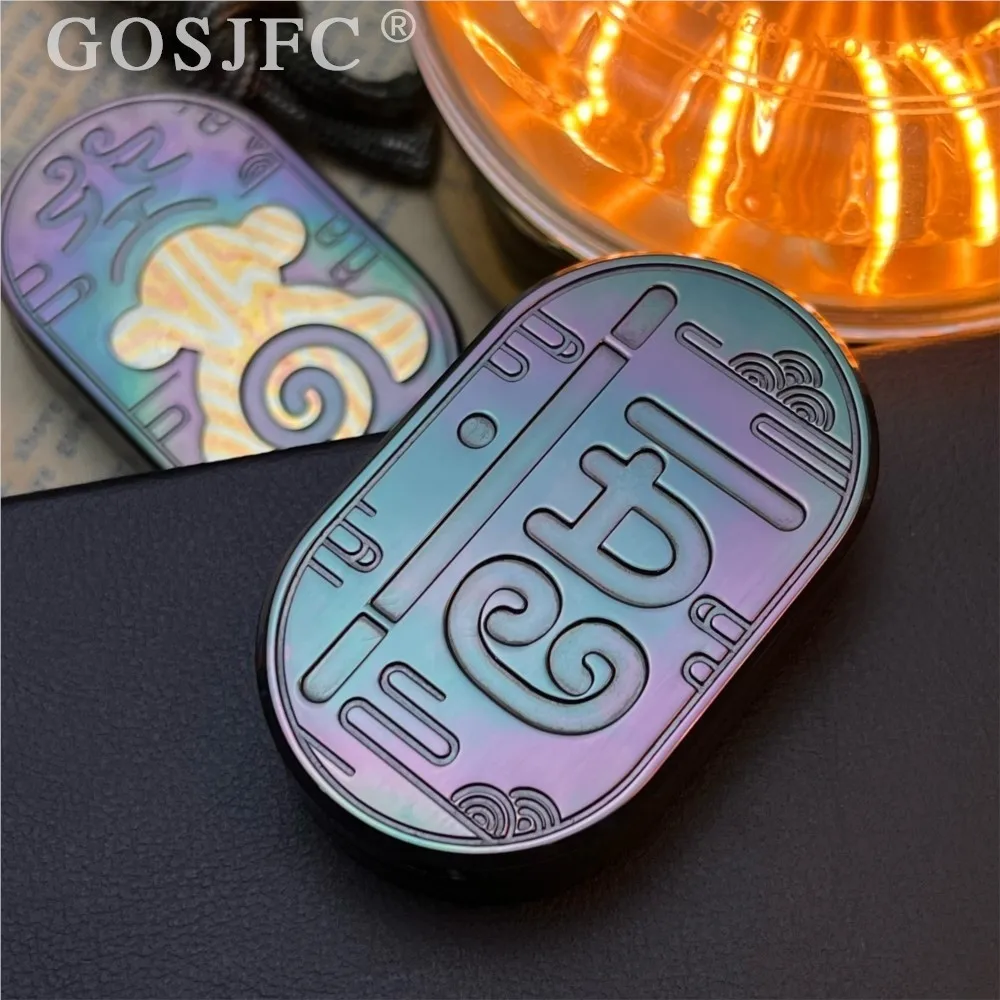 Sunwukong Mechanical Push Slider Rotates Left And Right 360° Stress Relief Toy Adult