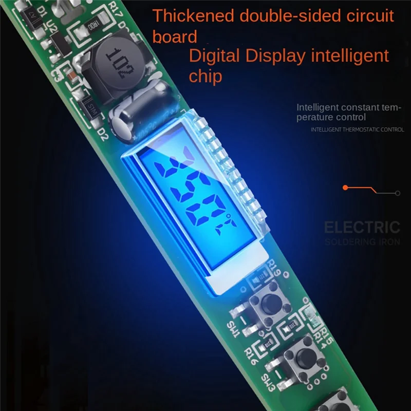 فلاش الاتجاه الولايات المتحدة التوصيل 90 واط سبيكة لحام المحمولة تعديل درجة الحرارة الرقمية ذكي النوم التدفئة أدوات لحام الإلكترونية عدة