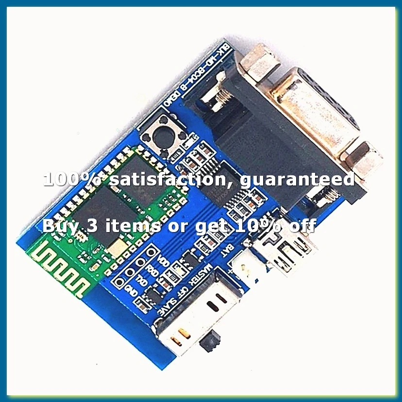 BC04-B Bluetooth Serial Port Module Demo Version Wireless Serial Port Communication RS232 Data Transmission Module-DT30