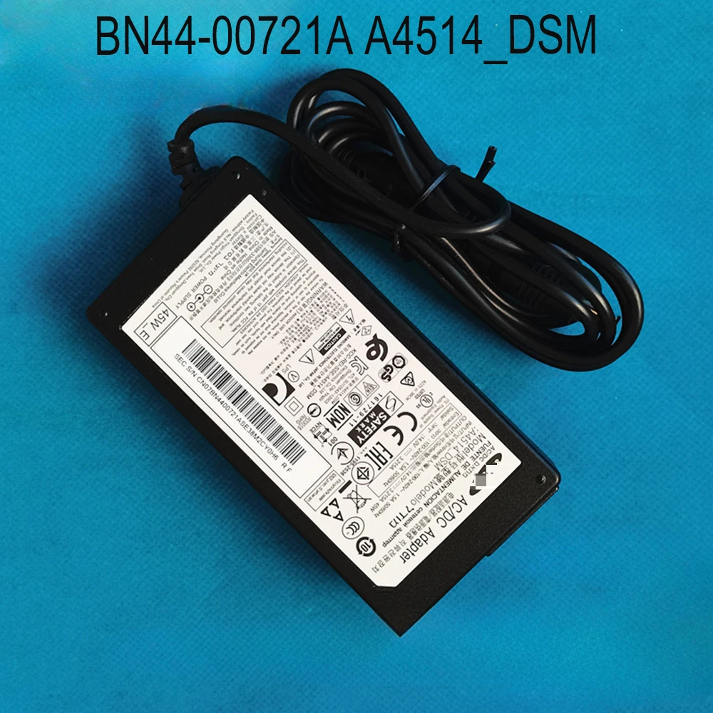 

BN44-00721A A4514_DSM 14V 3.215A 45W High Quality Monitor AC/DC Adapter Power Charger fits T27D390E U28E570D U28E590D S27E591C