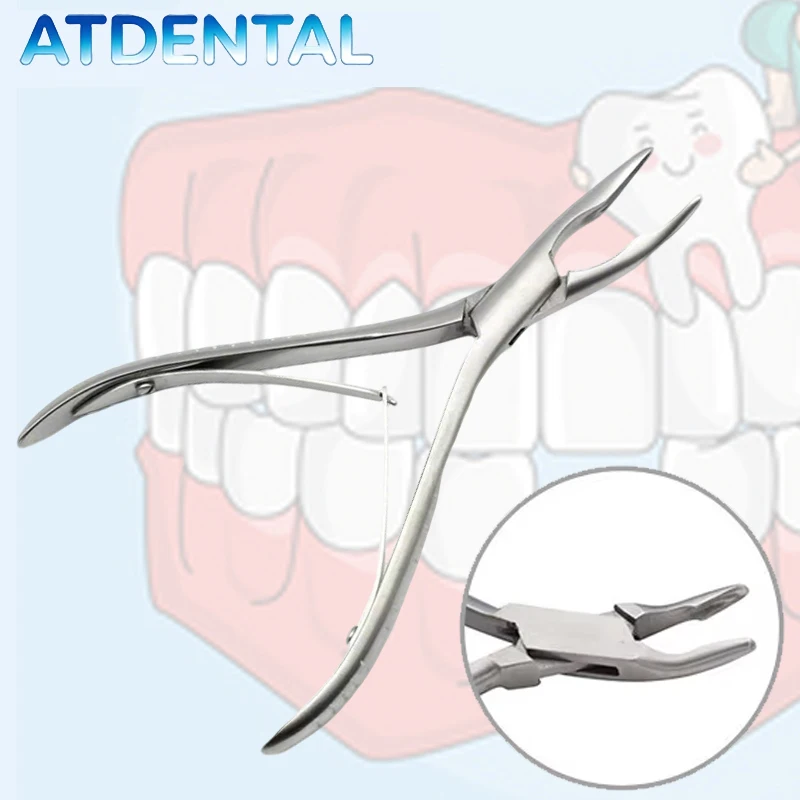 Dental Curved Rongeur Forcep Bone Orthodontic Plier Dentist Surgery Surgical Instrument Dental Tool