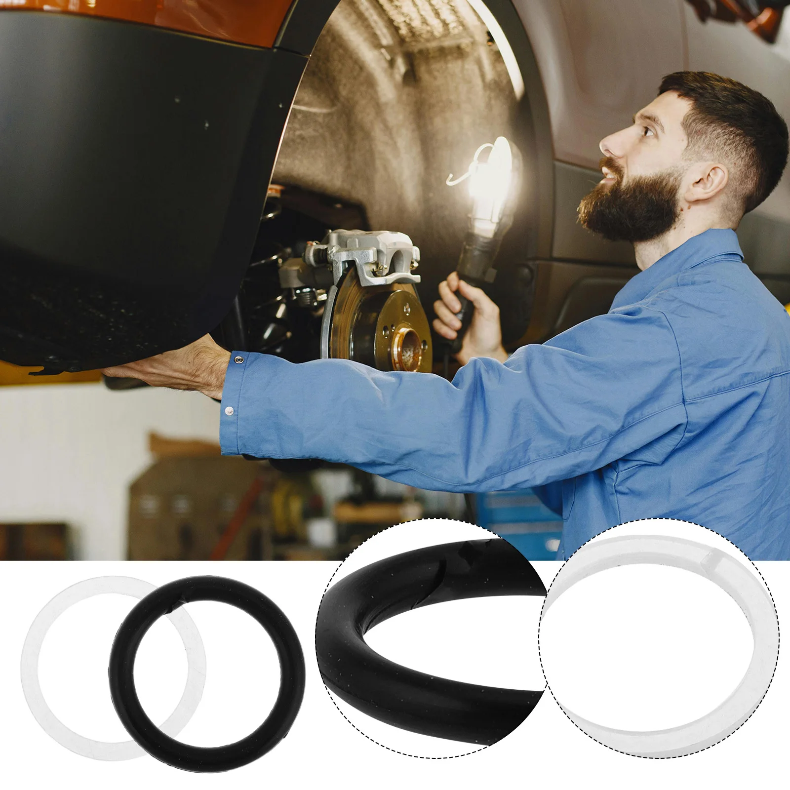 20 قطعة أختام الزيت جاك الهيدروليكية عالية الأداء استبدال الأختام لرافعات الأرضية طقم تصليح مقاومة للاهتراء طوقا النفط الختم