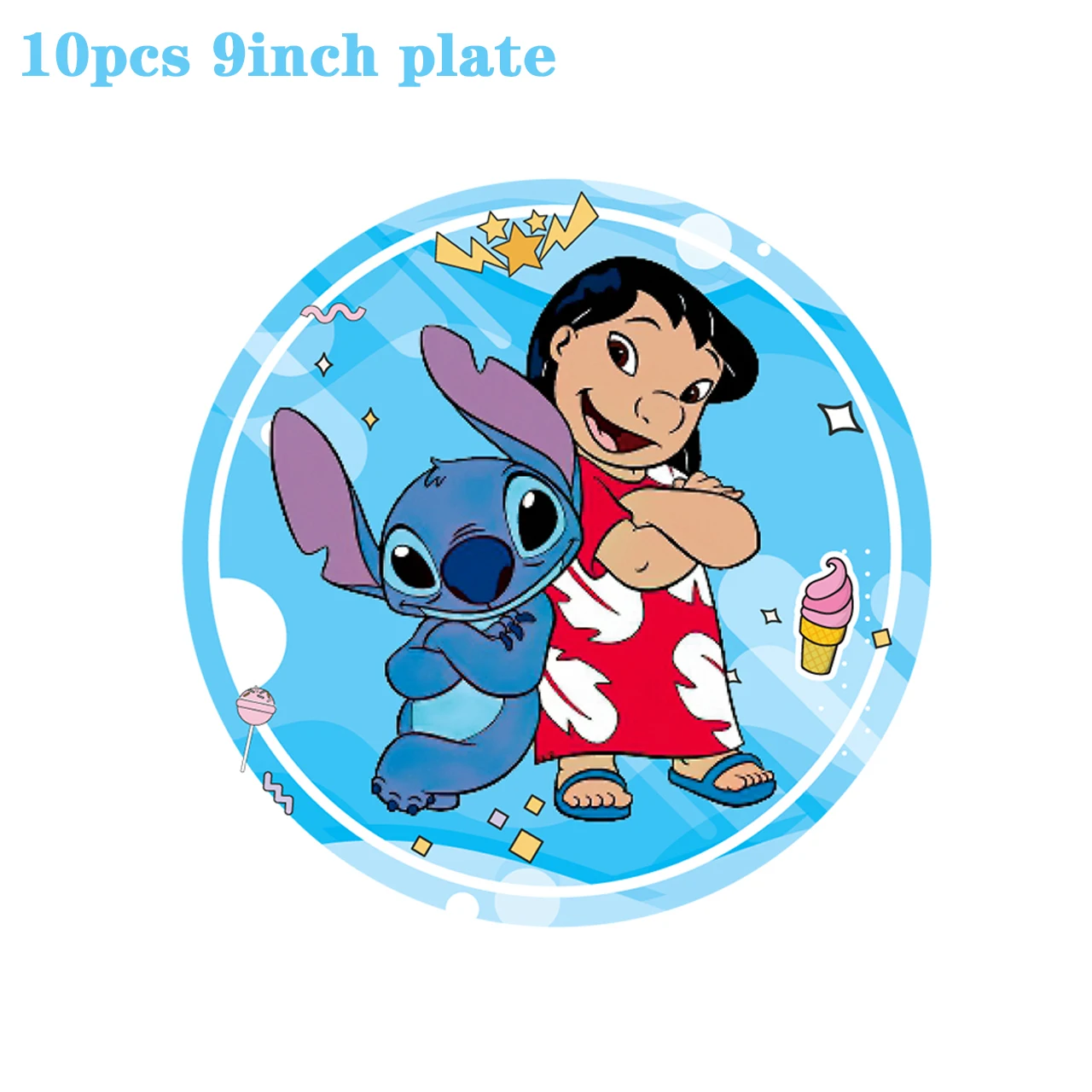 Lilo Stitch Birthday Party Decoration Boys Disposable Tableware Cup Plate Napkin Tablecloth Balloons Kids Baby Shower Supplies