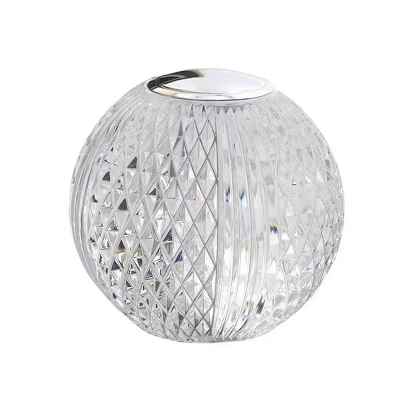

Touch usb charging night light, light luxury crystal desk lamp creative gift gift ornament breastfeeding bedroom bedside lamp