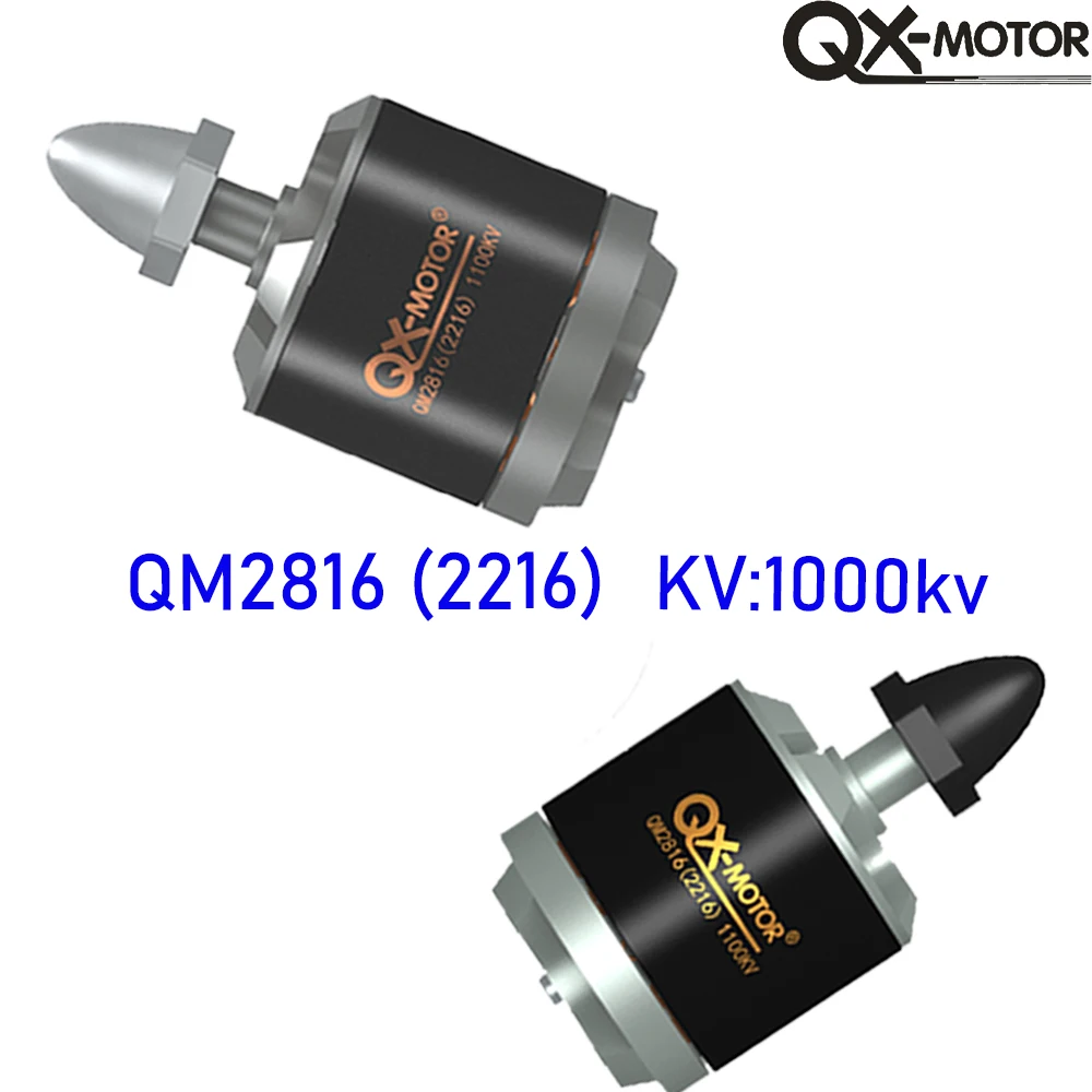 Motor sin escobillas QM2816(2216), 800KV, 1100KV, cw, ccw, para S500, F550, X500, KIT Compatible con hélice 1045 para avión teledirigido