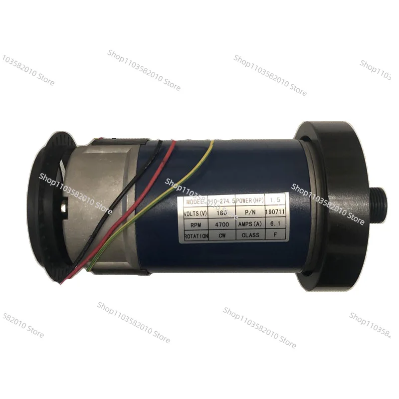 1.5HP 180V DC Treadmill Motor, 4500RPM High Torque Replacement Motor for Fitness Equipment