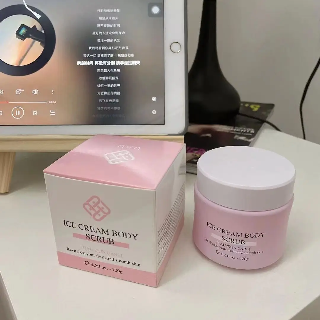 مقشر الجسم بالآيس كريم التايلاندي الإمارات العربية المتحدة، تقشير لطيف للبشرة المنتفخة وإشراق متوهج #5