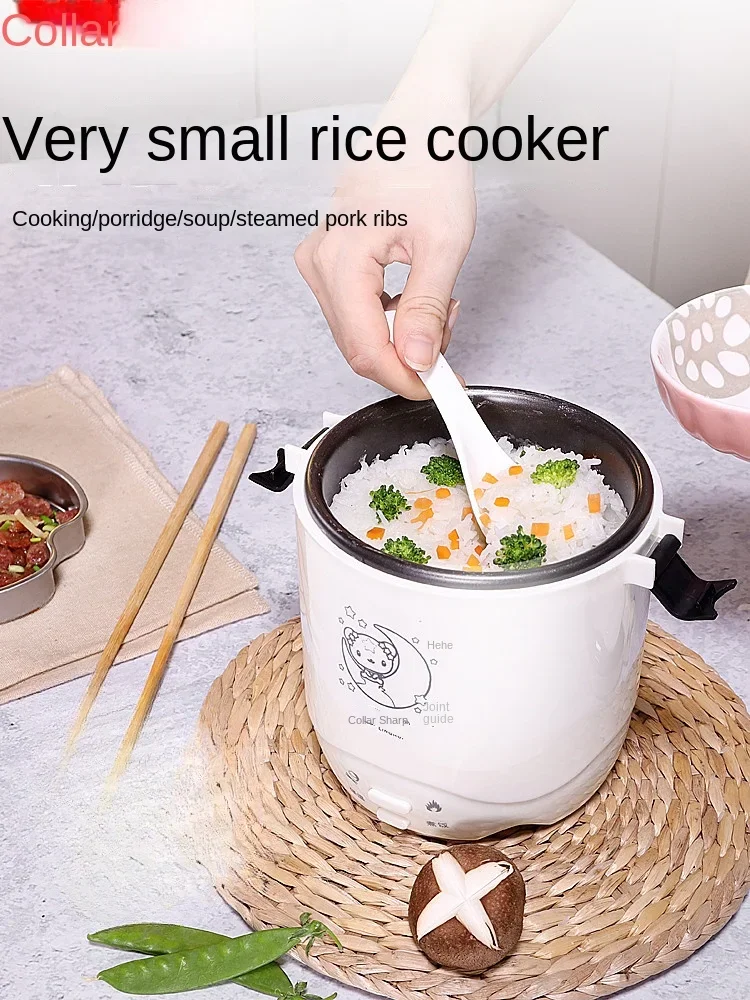 220V Lingrui XB-RC01 Mini Rice Cooker 1 person -2 people Small Rice Cooker Student Dormitory Single person Cooking