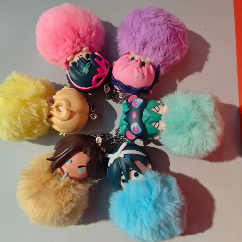 

Anime Alien Stage Luka Till Sua Ivan MiZi Hyuna Maumet Cosplay Mini Plush Pendant Keychain Hangings Mascot Dango Birthday Gift