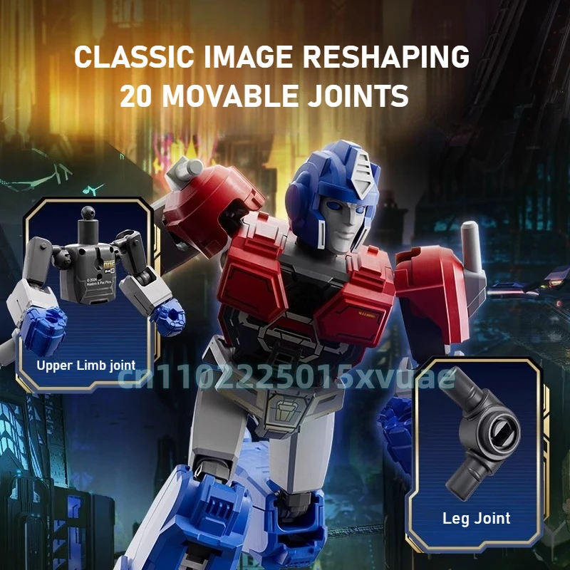 Nuevos BLOKEES Transformers One Blocks versión GALAXY 5 Optimus Prime Sentinel Prime modelo móvil juguetes de ensamblaje regalo para niños