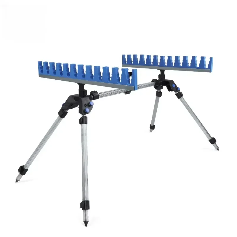 New Multifunctional Outdoor Fishing Rod Bracket Feeder Interchangeable Angle Four Legged EVA Bracket for Fishing Tackle