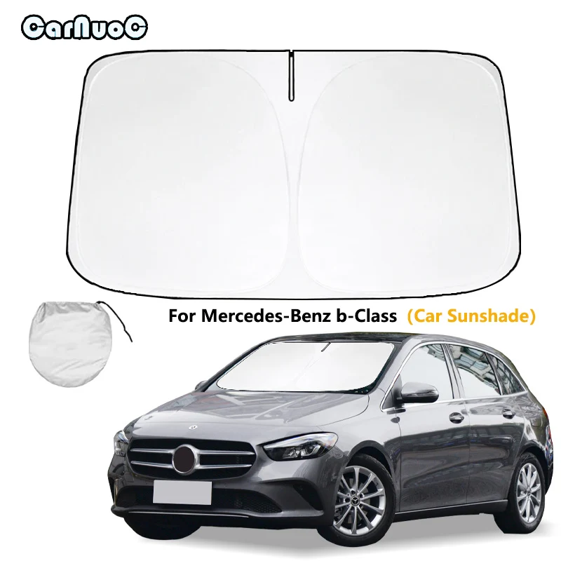 

For Mercedes-Benz b-Class 2005 Car Front Window Sunshade Cover Sun Shade Windshield Visor Windscreen Folding Auto UV