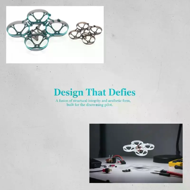 

Mobula7 V3 Frame 75mm 2S Bwhoop Frame Upgrade Spare Part For Mobula 7 FPV Racing Drone Quadcopter Lightweight Durable