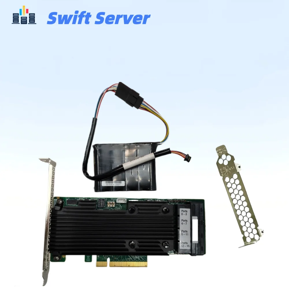 Original LSI 9361 16i MegaRAID 12Gb s 2GB Cache SAS Internal RAID Controller Card Disk Array Card