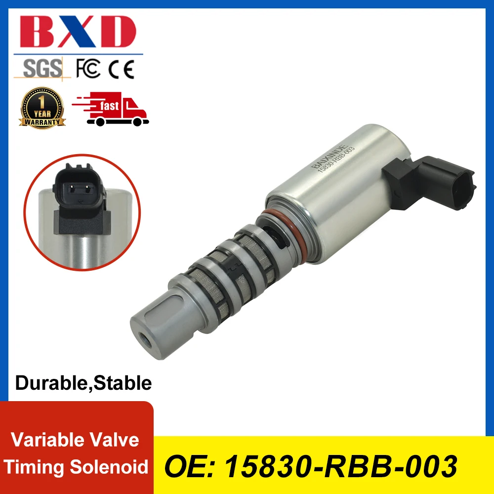 Variable Valve Timing Solenoid 15830-RBB-003 15830RBB003 For Honda Accord Civic CR-V, Acura ILX TSX RDX RSX