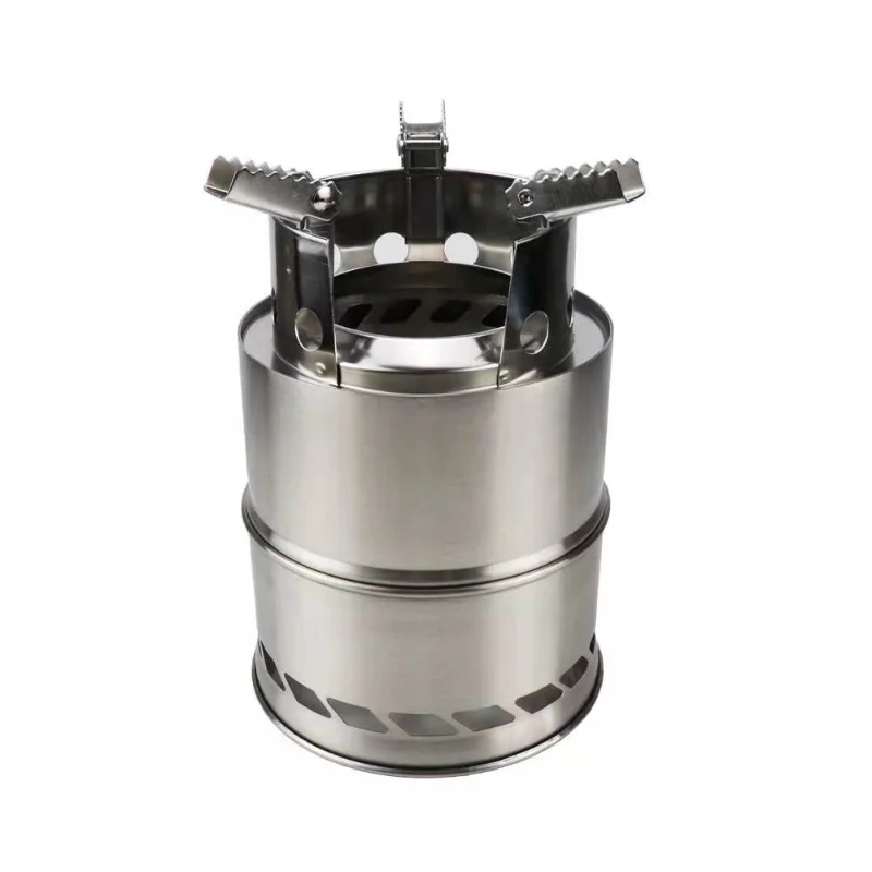 

Bump Outdoor Camping Furnace End Deconstructable Wood Stoves Portable Picnic Barbecue Stoves Cross Border Windproof Cooking