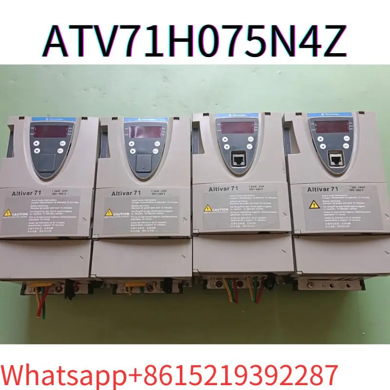 second-hand Frequency converter ATV71H075N4Z 0.75KW tested ok