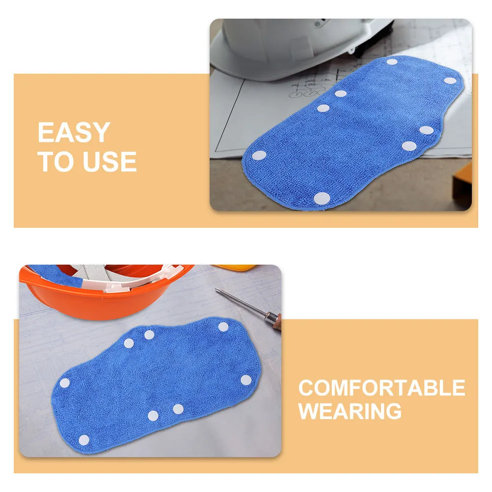 12Pcs Safety Sweatband Breathable Sweat-Absorption Hard Hat Liner for Comfortable Daily Use Worker Construction Site