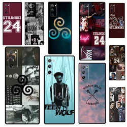 Teen Wolf Stilinski 24 Case For Samsung Galaxy S23 Ultra S21 S20 FE S8 S9 S10 Note 10 Plus Note 20 S22 Ultra Cover