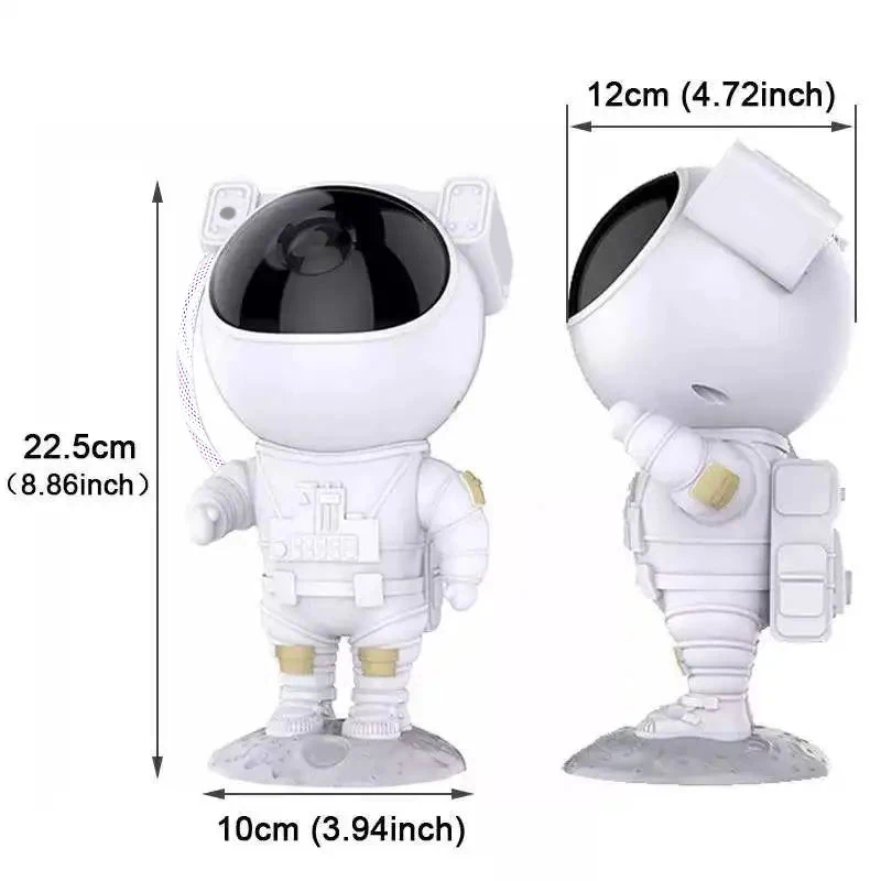 Astronaut Creative Projector Galaxy USB nightlight, LED Nebula ceiling, children adult bedroom decoration birthday holiday gifts