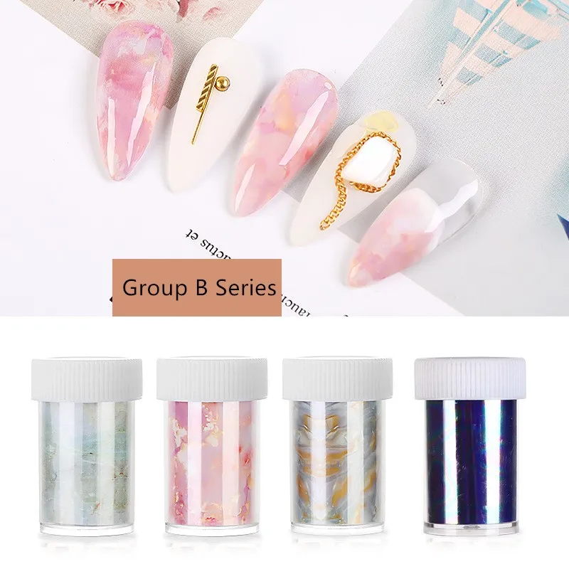 4Pcs/Set Nail Foils Leopard Marble Pattern Wild Camouflage Nail Water  Transfer Sticker Paper Slider Manicures Decorations