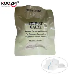 Vendaje médico para heridas, gasa de caolín hemostática, combate de Trauma de emergencia, Soluble en Z para Ifak, Kit táctico militar de primeros auxilios