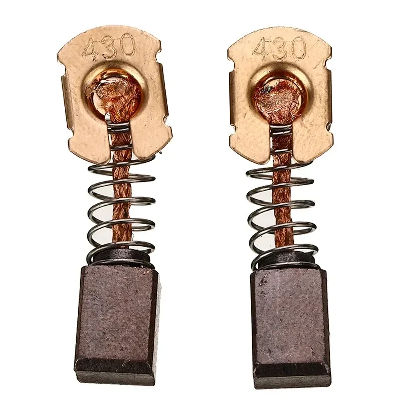 Щетки карбоновые для угловой шлифовальной машины CB-430 BGA450 BGA452 DGA452 GA400 BGA402, 2 шт.