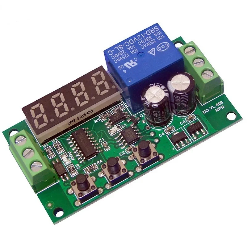 YL-009 Number of detection pulse frequency/motor speed/Hall water flow sensor module relay output