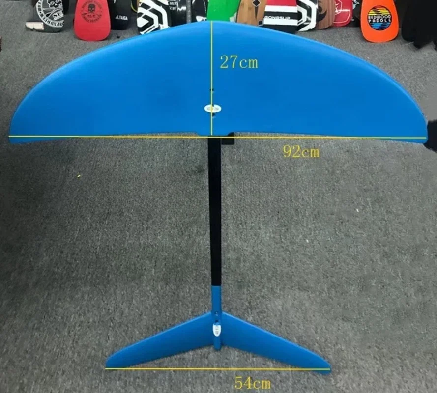 Larger Wing 3K Pure Carbon Surf Hydrofol Folsfor Surfboard SUP Kiteboad Wakeboard Windsurfing