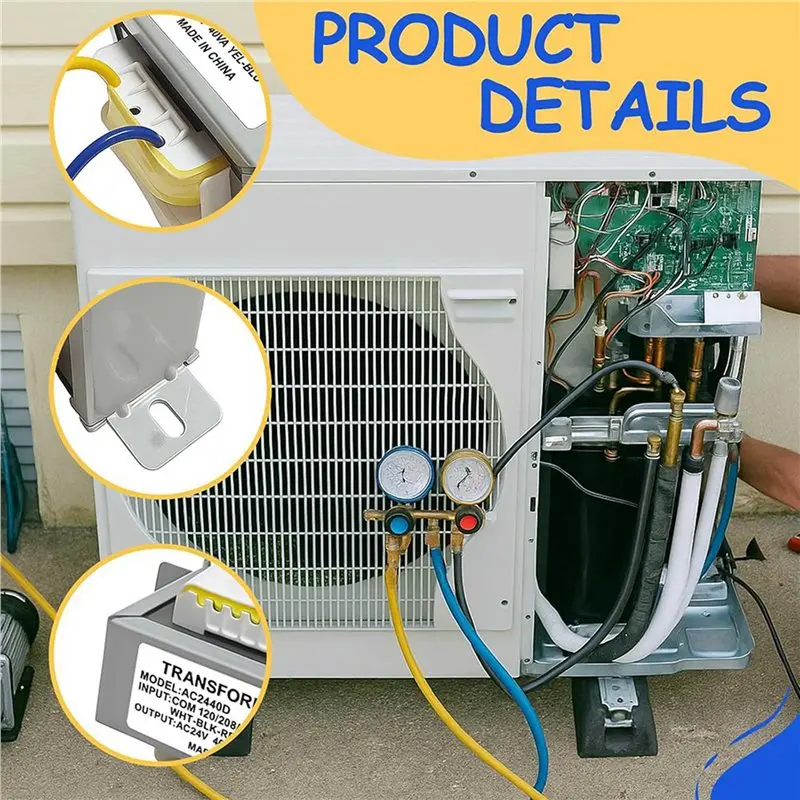 ABAE-2X 24V 40VA Control Transformer With Foot Mount For HVAC Furnace,Primary Voltage 120/208/240V 50-60Hz Secondary 24V