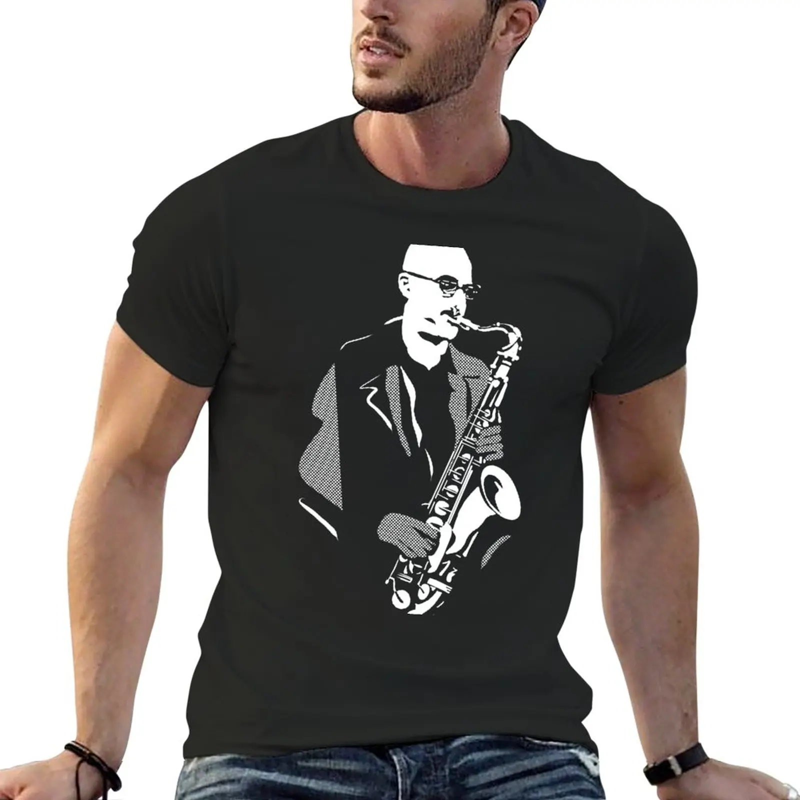 New Michael Brecker drawing artwork T-Shirt sweat shirts shirts graphic tees anime clothes graphic t shirts t shirt for men