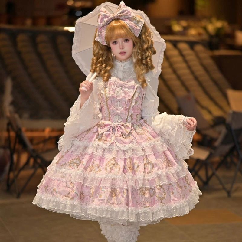 Summer Sweet Kawaii LolitaTwo Piece Set Women Lace Plaid Tops + Mini Cake Skirts Female Y2k Cute Patchwork Slim New Suit 2024 view 6