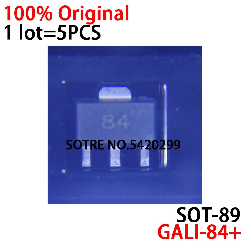 

5PCS GALI-84+ marking:84 GALI-84 SOT89 RF amplifier New original