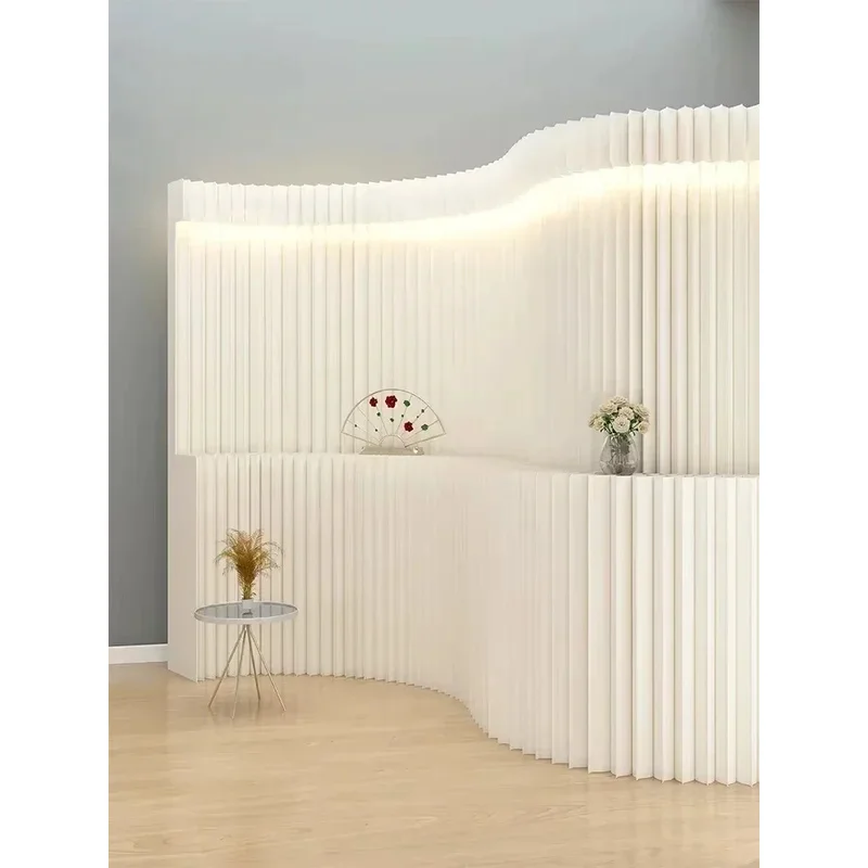 Screen Partition, Booth Wall, Paper Wall, Display Stand, Exhibition Background Folding Screen Room Divider