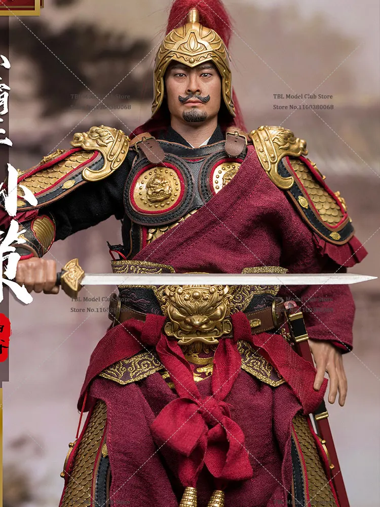 FZ Art Studio Sun Ce 1/6 شخصية الحركة ثلاثة ممالك جيانغدونغ ليتل أفرلورد 12 بوصة مجموعة كاملة دمية جندية ذكر قابلة للجمع #4