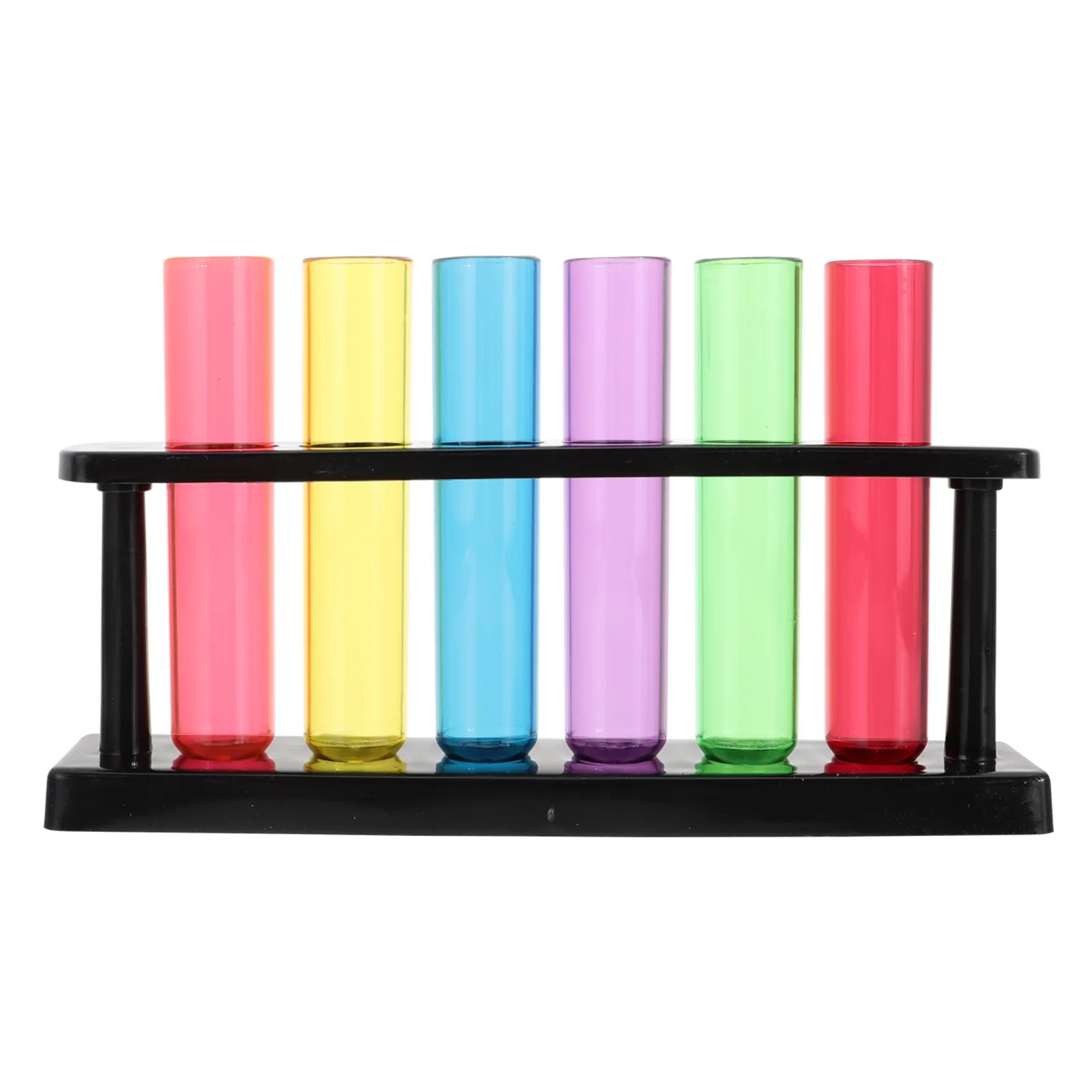 1Set Plastic Test Tubes Safe Non Toxic Bpa Free Transparent Tubes for Kids Science Projects Storage