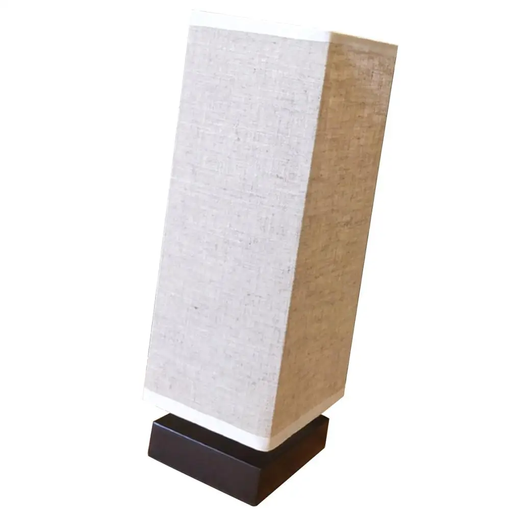 E27 قاعدة سوداء الكتان الظل الجدول مصباح لغرفة النوم غرفة المعيشة مكتب غير المبهر ضوء النسيج عاكس الضوء ديكور المنزل #4