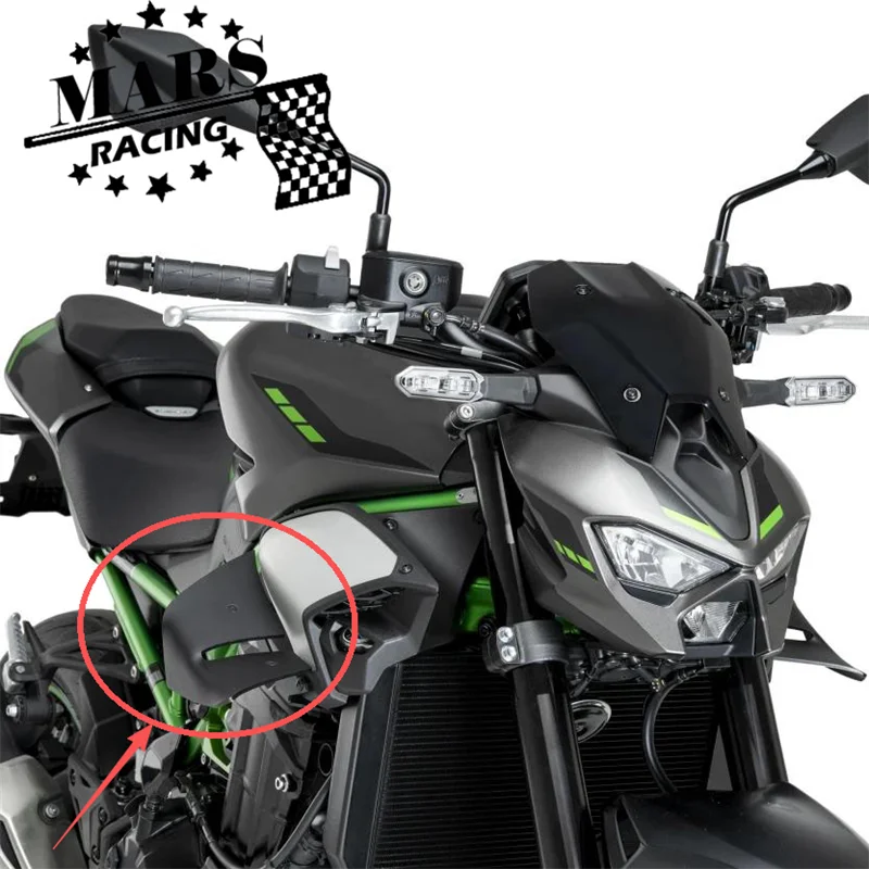 

For KAWASAKI Z900 Z900SE 2025 2026 z900 se Z 900 Z-900 Motorcycle Alerons Laterals Naked Side Spoiler Winglet Aerodynamic Wing