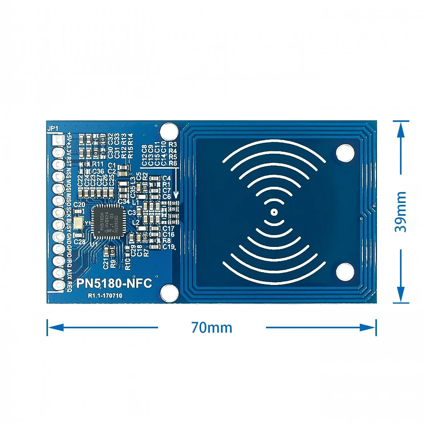 Pn5180 Nfc Rf Sensor Iso15693 Rfid High Frequency Ic Card Icode2 Reader Write