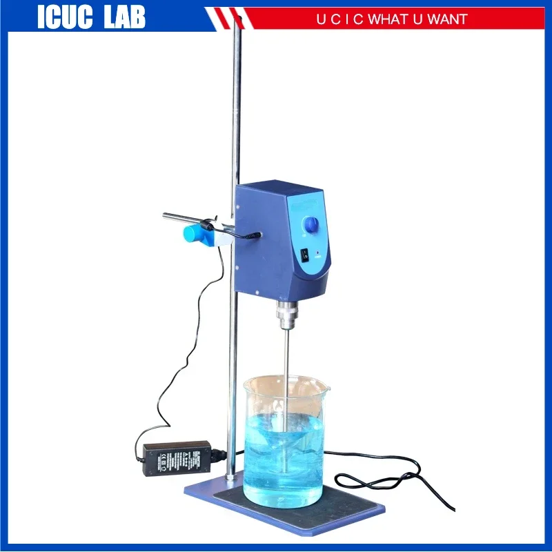 SH-II-6 High Quality Laboratory Automatic Electric Chemical Electromagnetic Overhead Stirrer 110V / 220v Heating Equipments