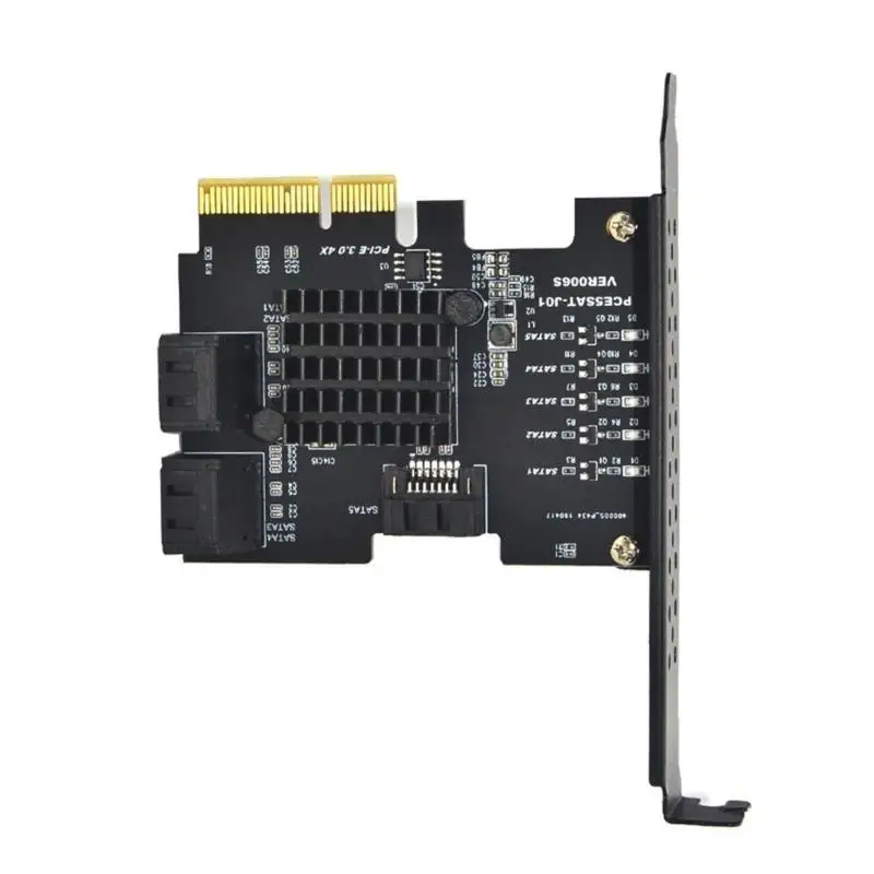 R53C PCIE 4X Expansion Card With 5 Port for Smooth Integration