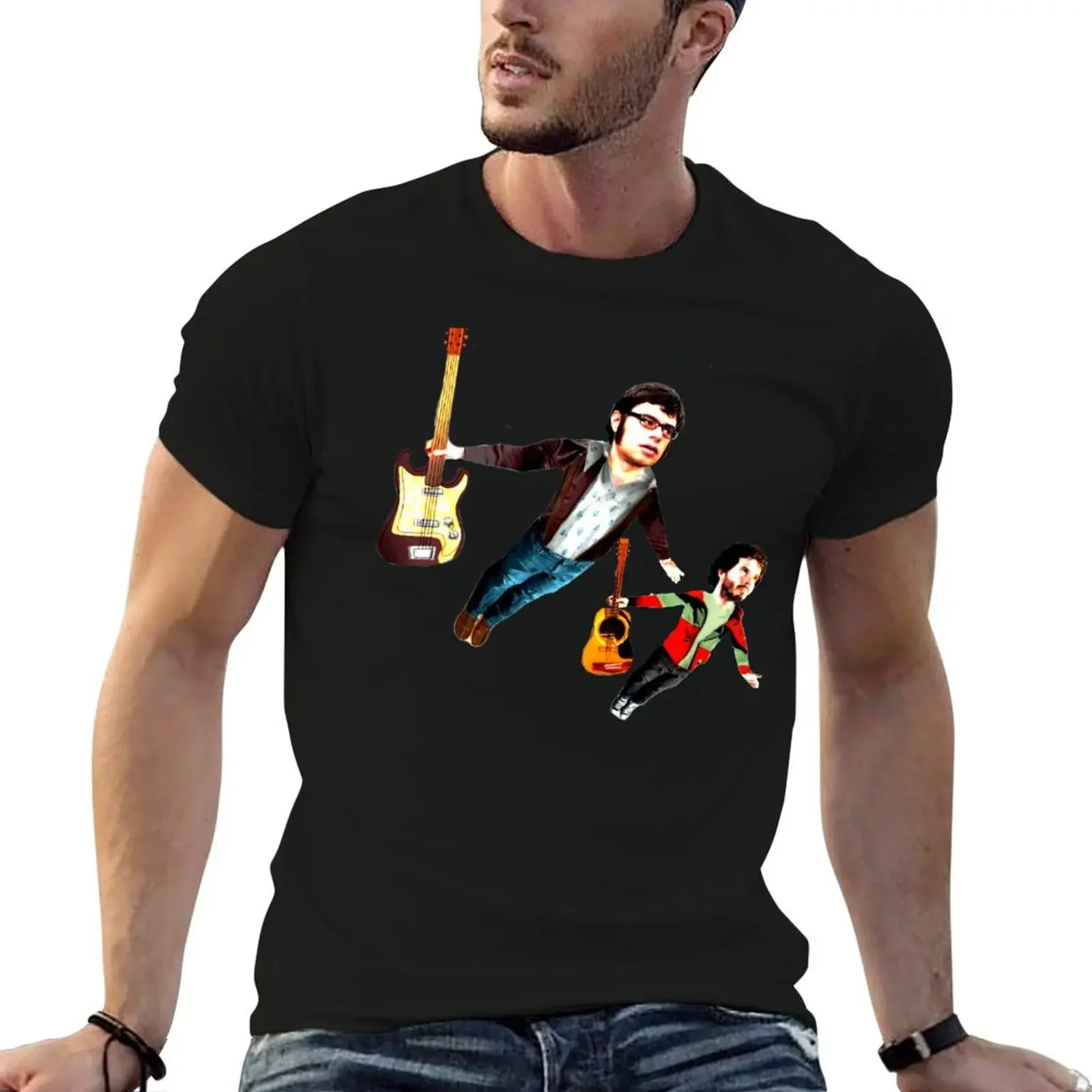 Flight of the Conchords - Comedy Duo T-Shirt Aesthetic clothing oversized graphic tee Blouse luxury clothes men